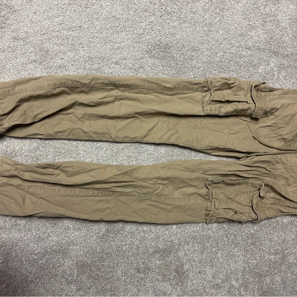 Men's Tan Cargo Pants